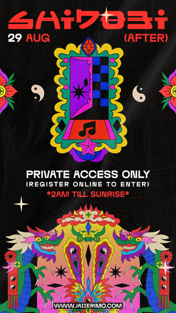 Shinobi Soiree After DJ set by Jazzerimo in Bali