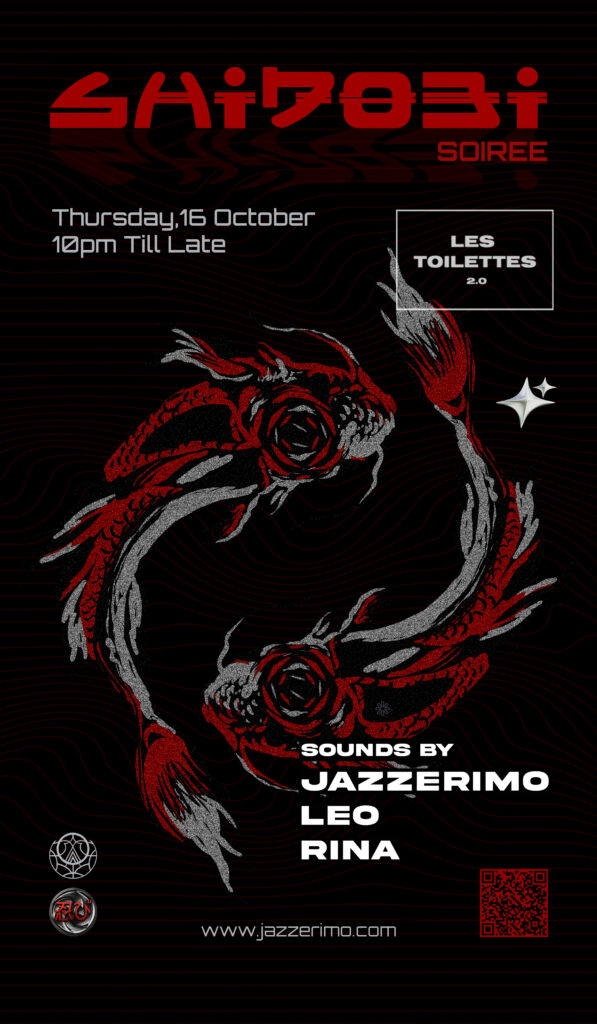 Shinobi Soiree Jazzerimo Les Toilettes 2.0 Bali poster
